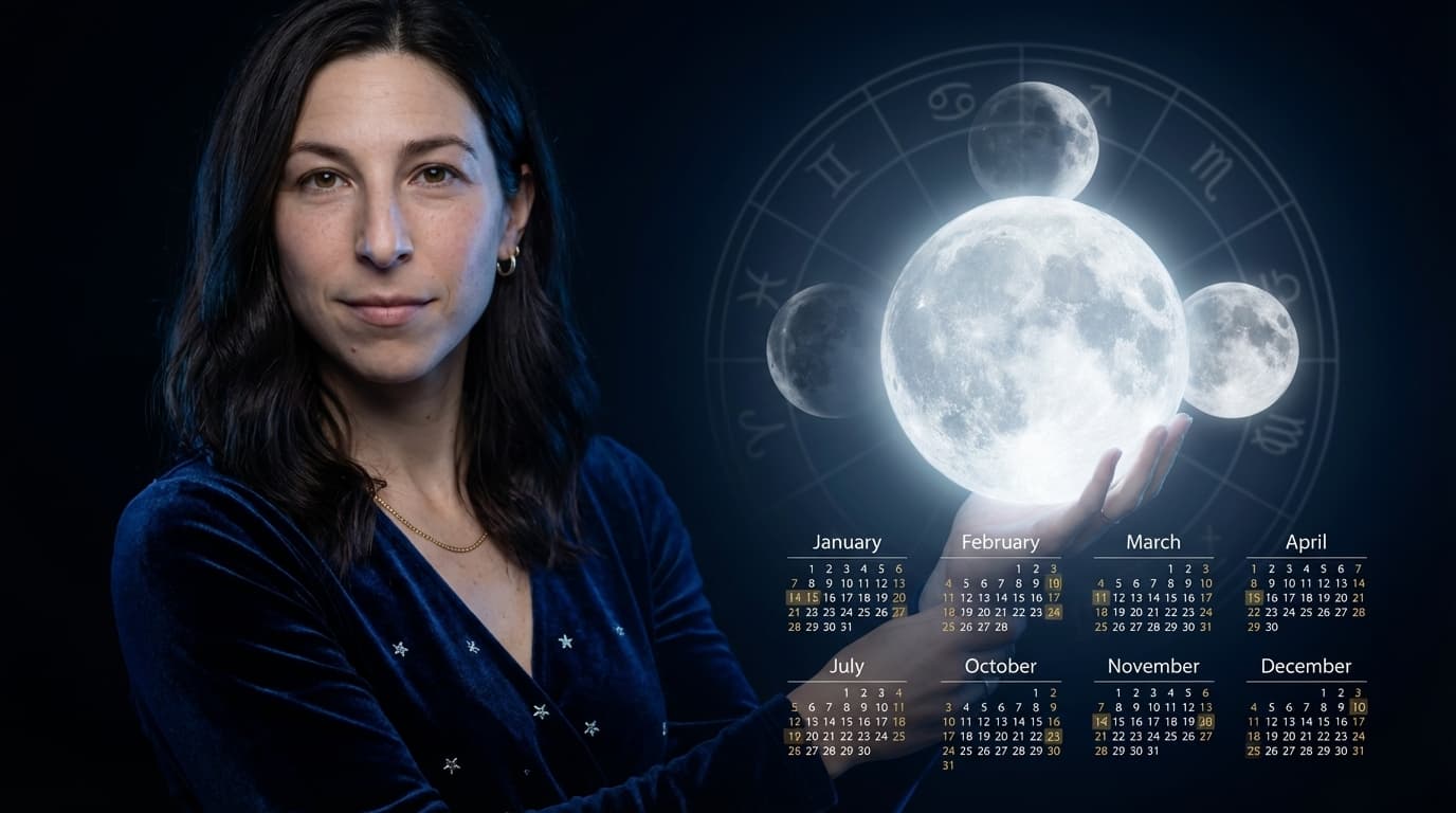 Лунный календарь на 2026 год — фазы Луны, затмения и ключевые даты